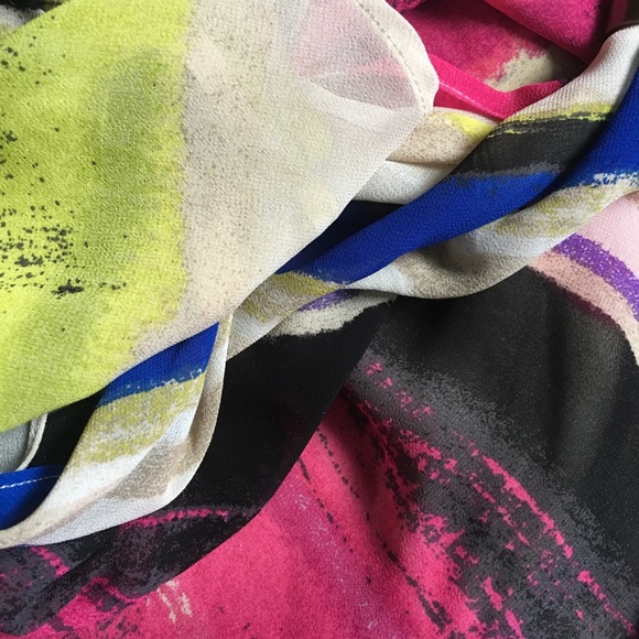 Chaus Ladies Top Sleeveless Size 6 Multi-colored - Picture 5 of 5